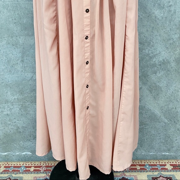 Blush Minkpink Maxi Skirt - Medium / AU 10 - Picture 6 of 10